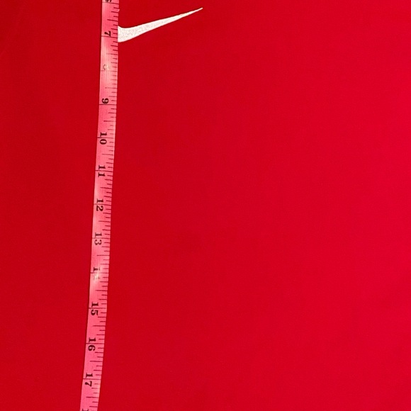 Men’s Nike Red Long Sleeve Sweatshirt - Picture 8 of 13